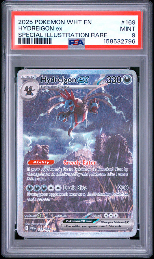 HYDREIGON ex SPECIAL ILLUSTRATION RARE PSA 9