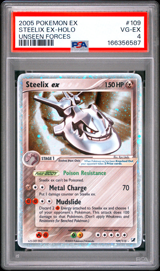 STEELIX EX-HOLO PSA 4