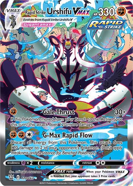 URSHIFU VMAX BATTLE STYLES-SECRET PSA 10