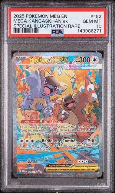 MEGA KANGASKHAN ex SPECIAL ILLUSTRATION RARE PSA 10