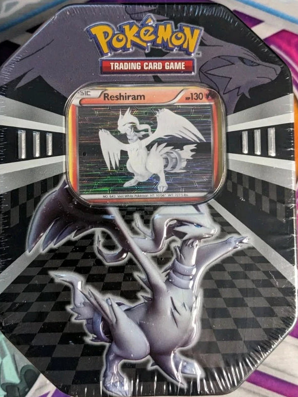 Black and White Tin